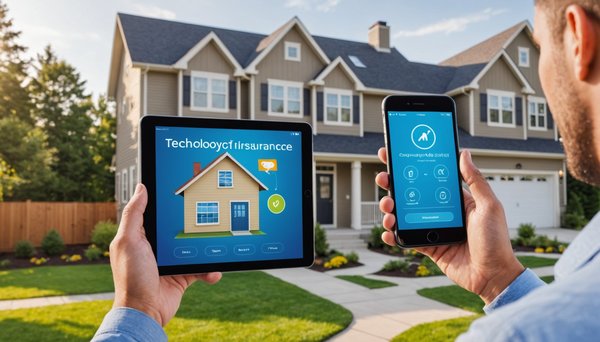 La technologie et l'assurance habitation